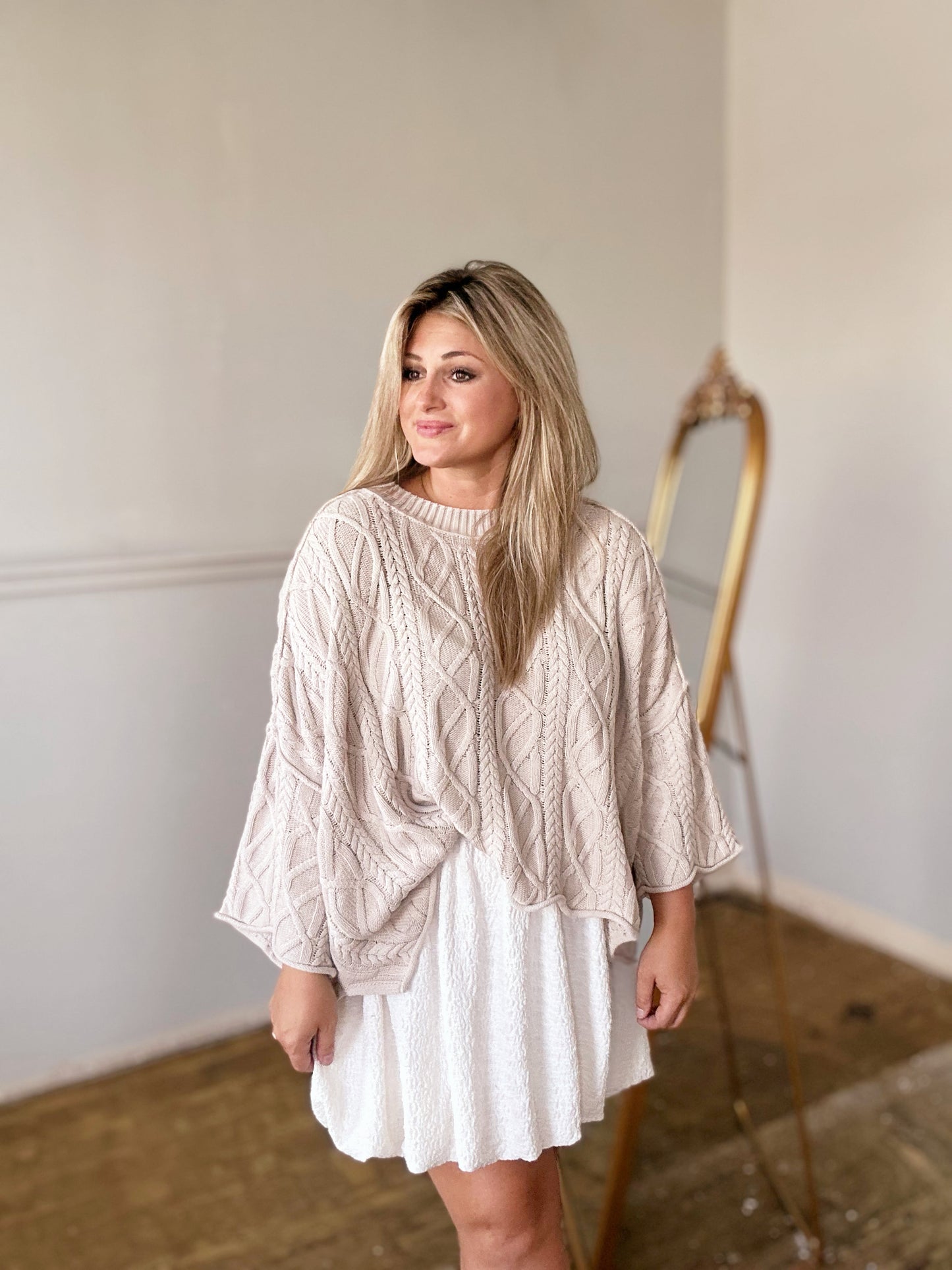 Sand & Canyon Sweater - Cream