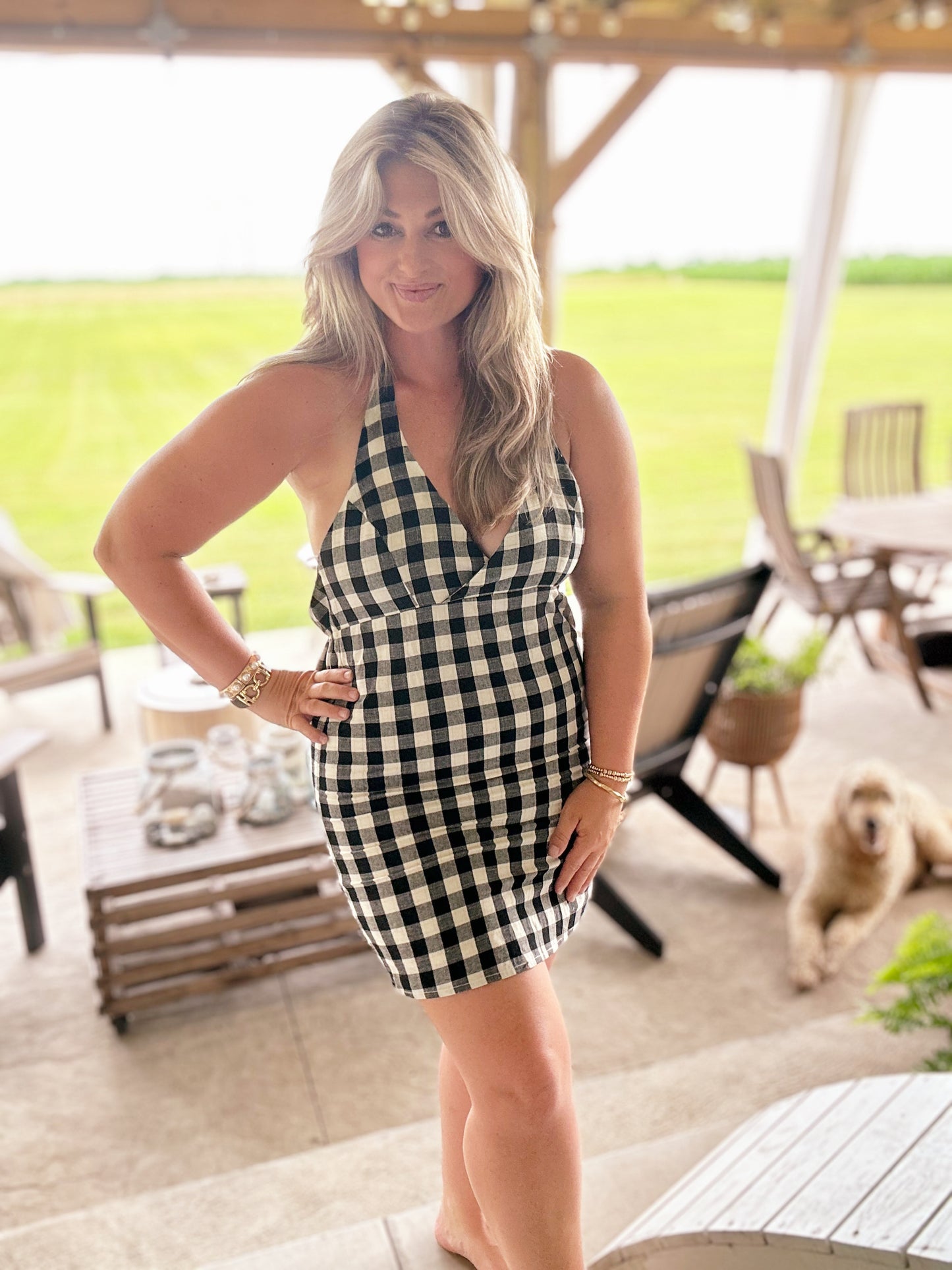 Come Sit a Spell Dress - Black