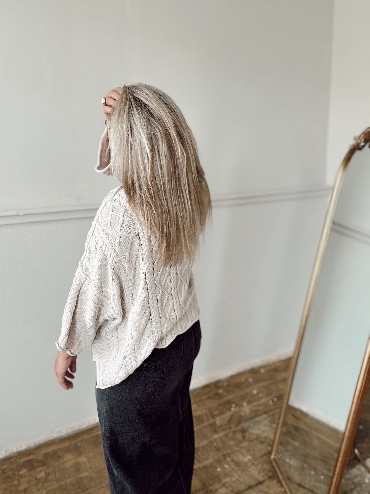 Sand & Canyon Sweater - Cream