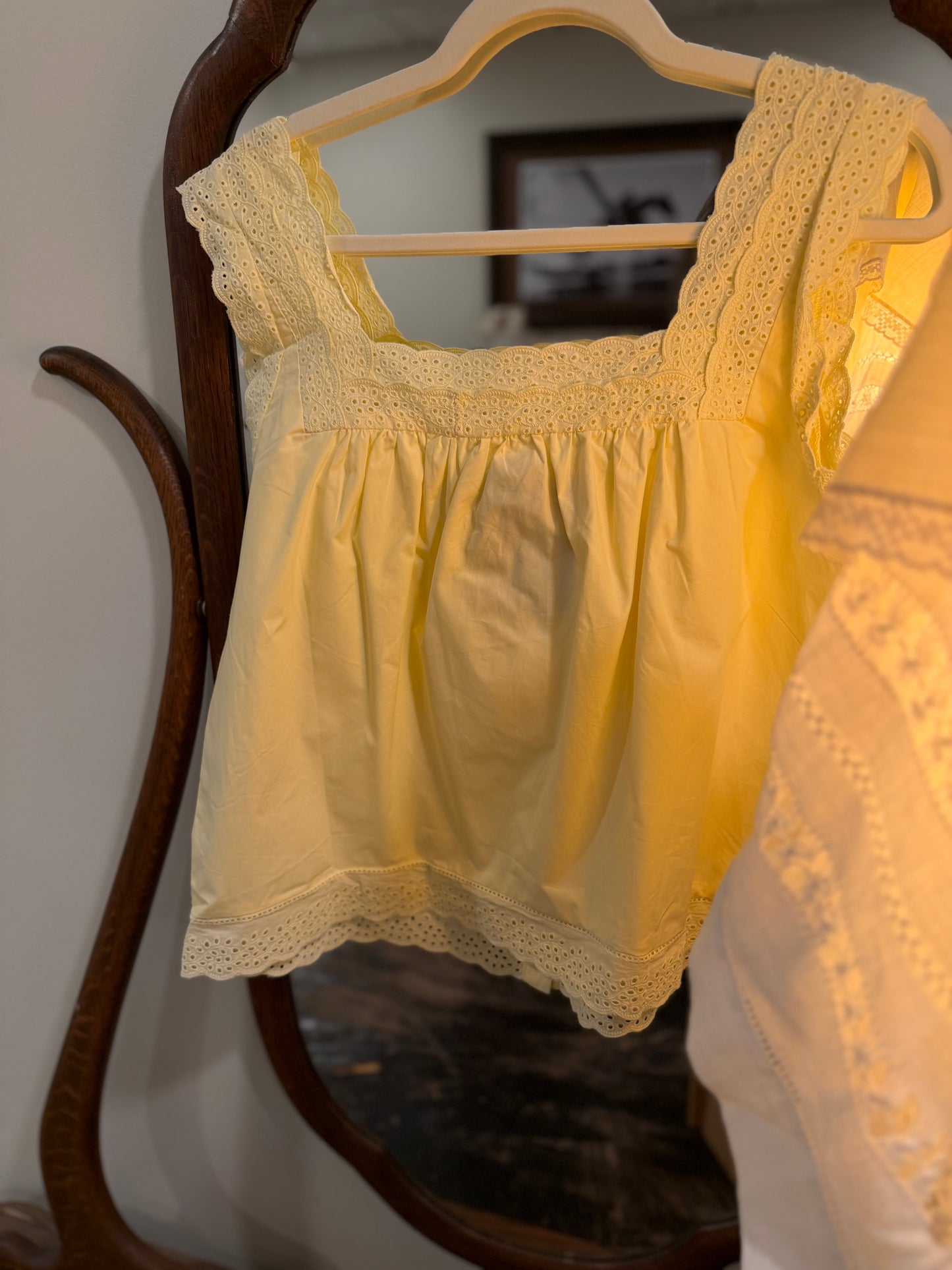 Butter Trim Button Down