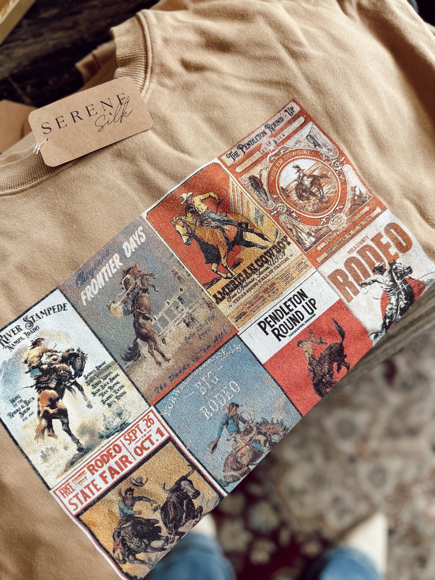 Howdy Ladies Vintage Rodeo Pullover
