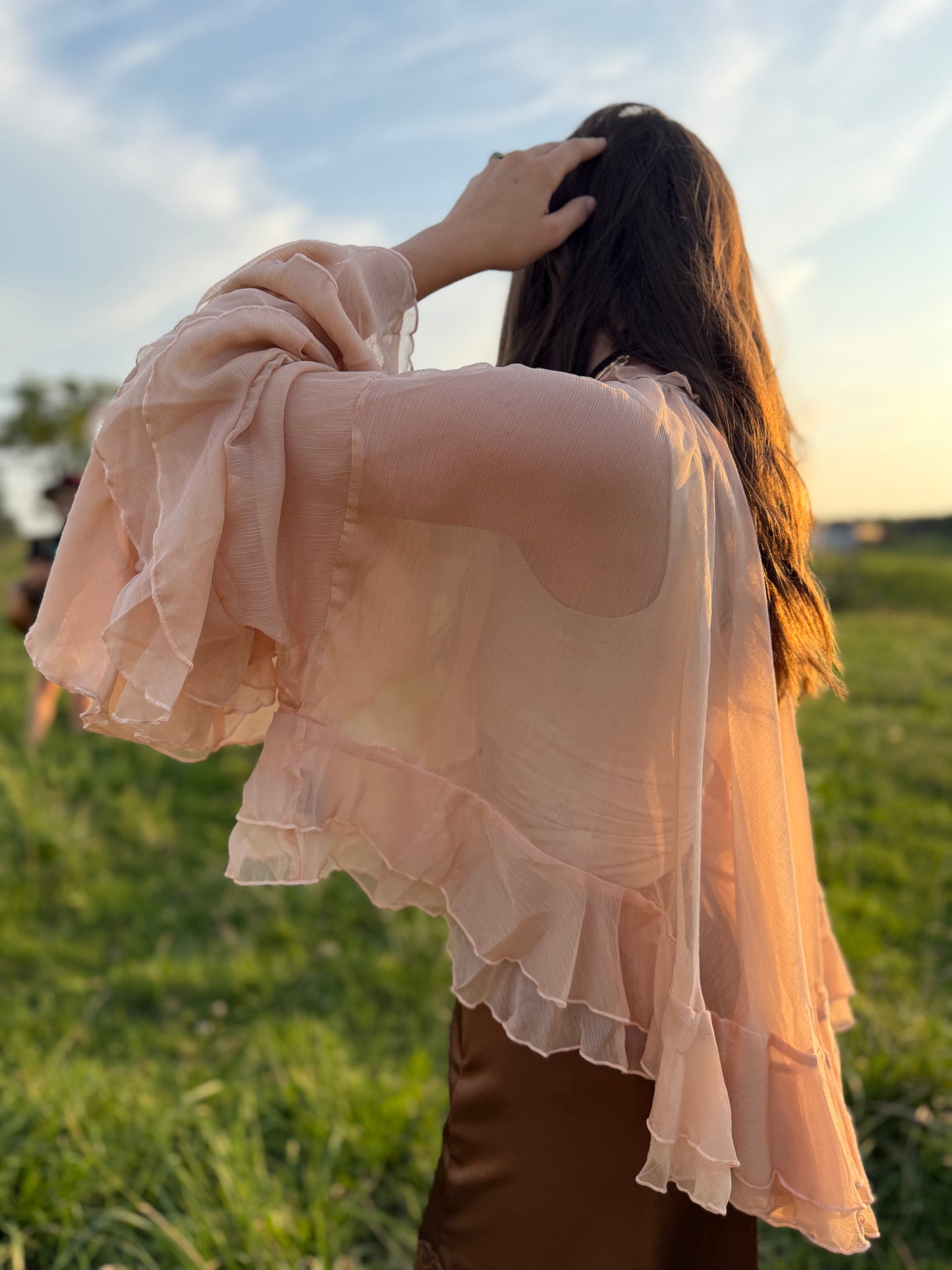 The Willow Ruffle Blouse