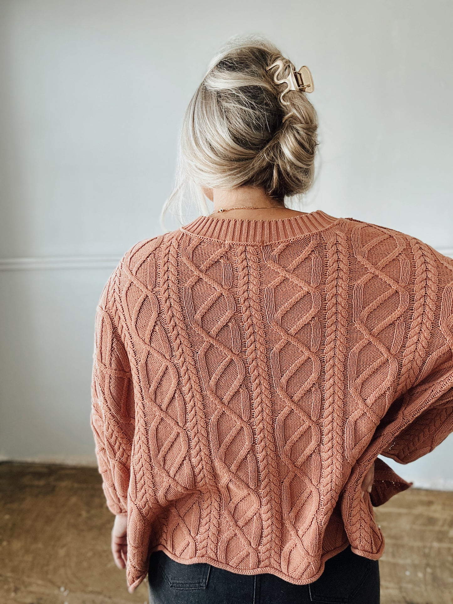 Sand & Canyon Sweater - Rust