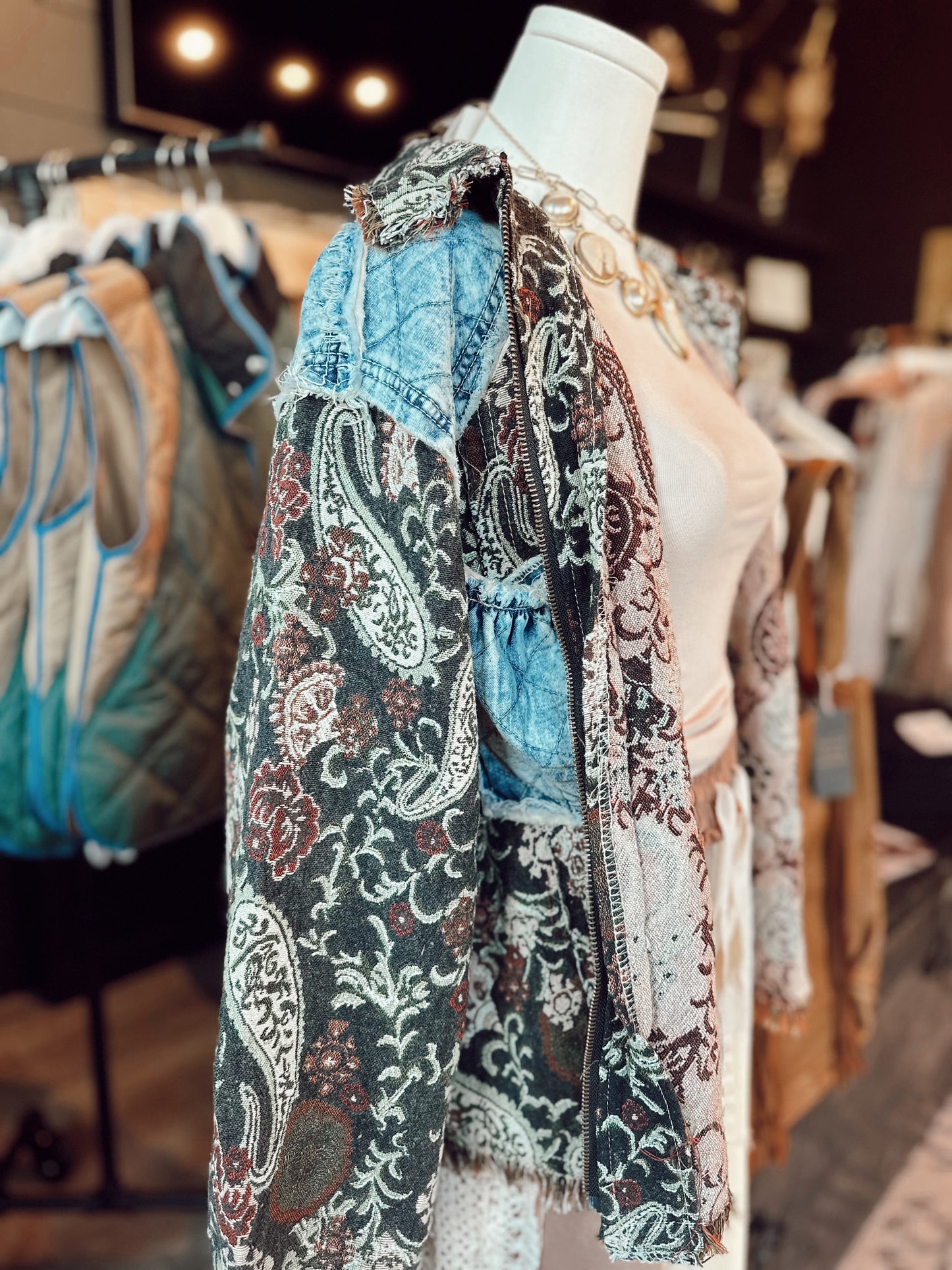 The Patchwork Paisley Jacket