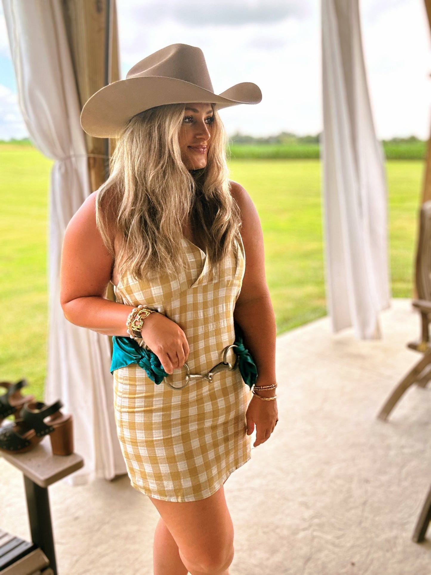 Come Sit a Spell Dress - Butter