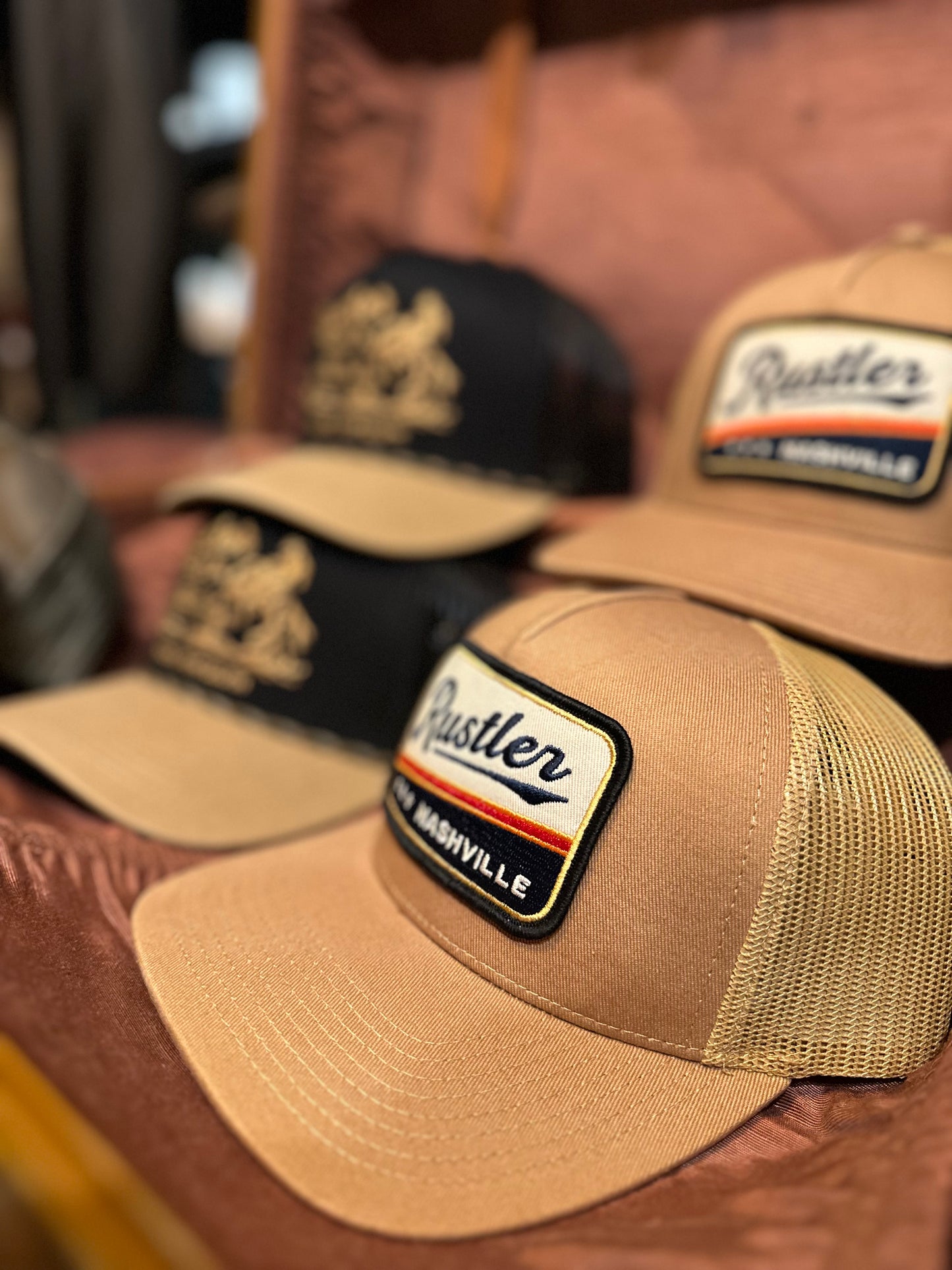 Canvas Gas Station Trucker Hat