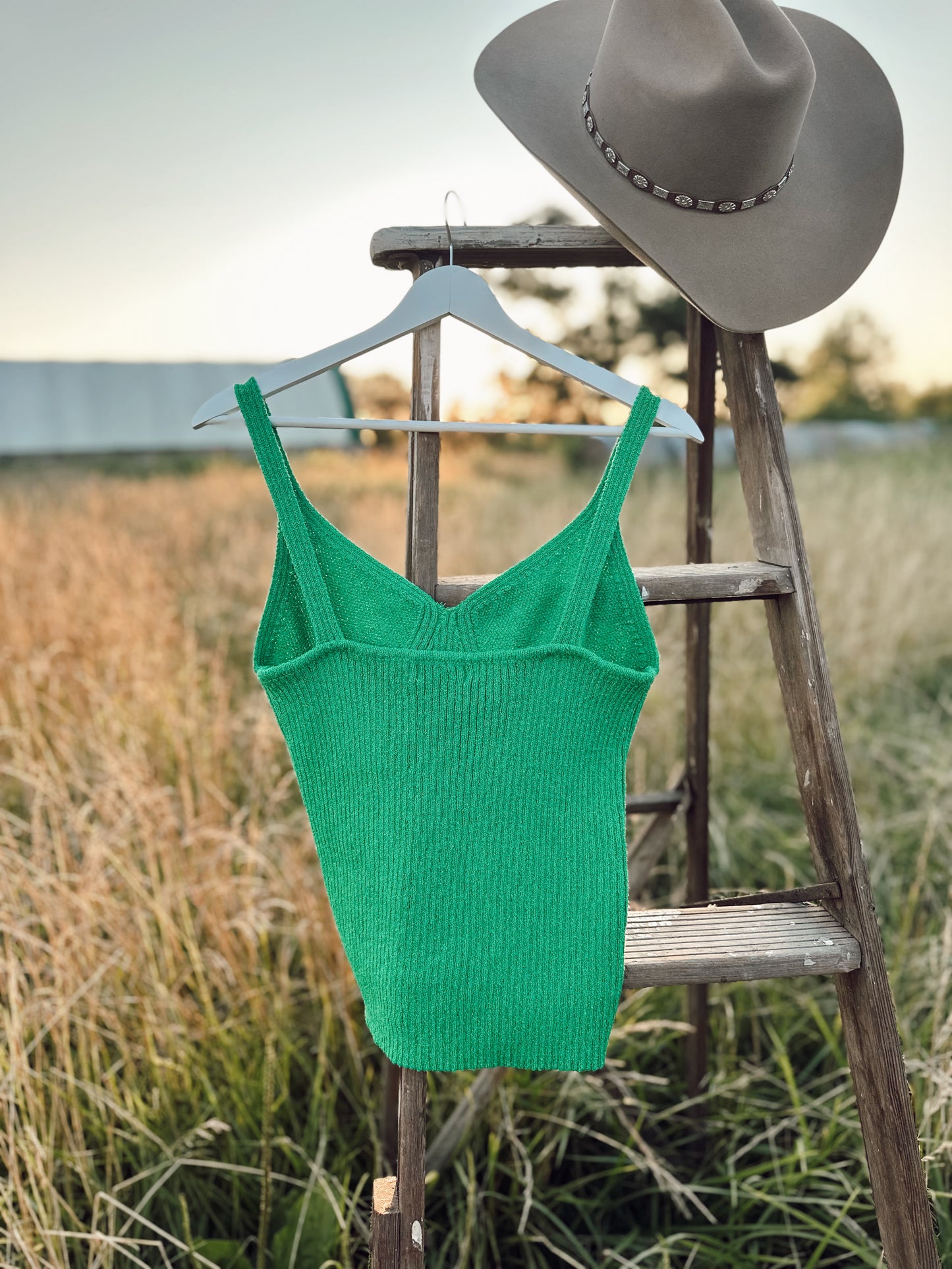 Sweet Grass Knit Tank