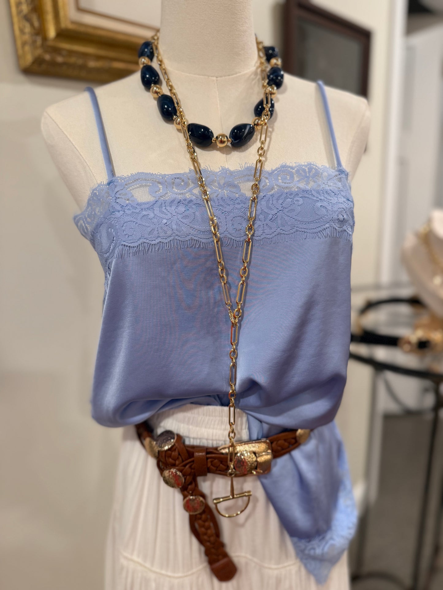 The Stirrup & Stone Necklace