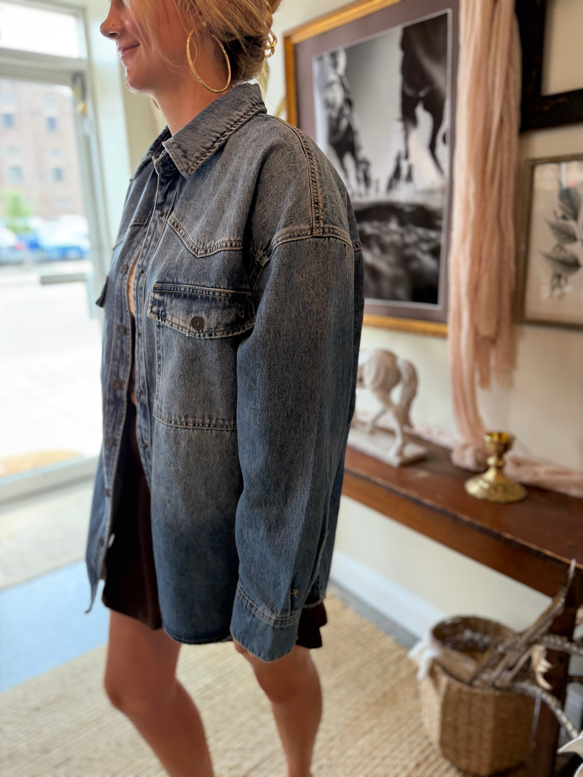 Kensington Oversized Denim Jacket