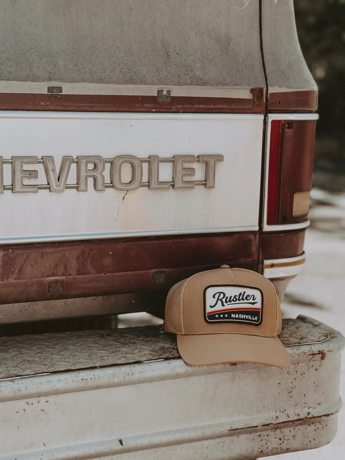 Canvas Gas Station Trucker Hat