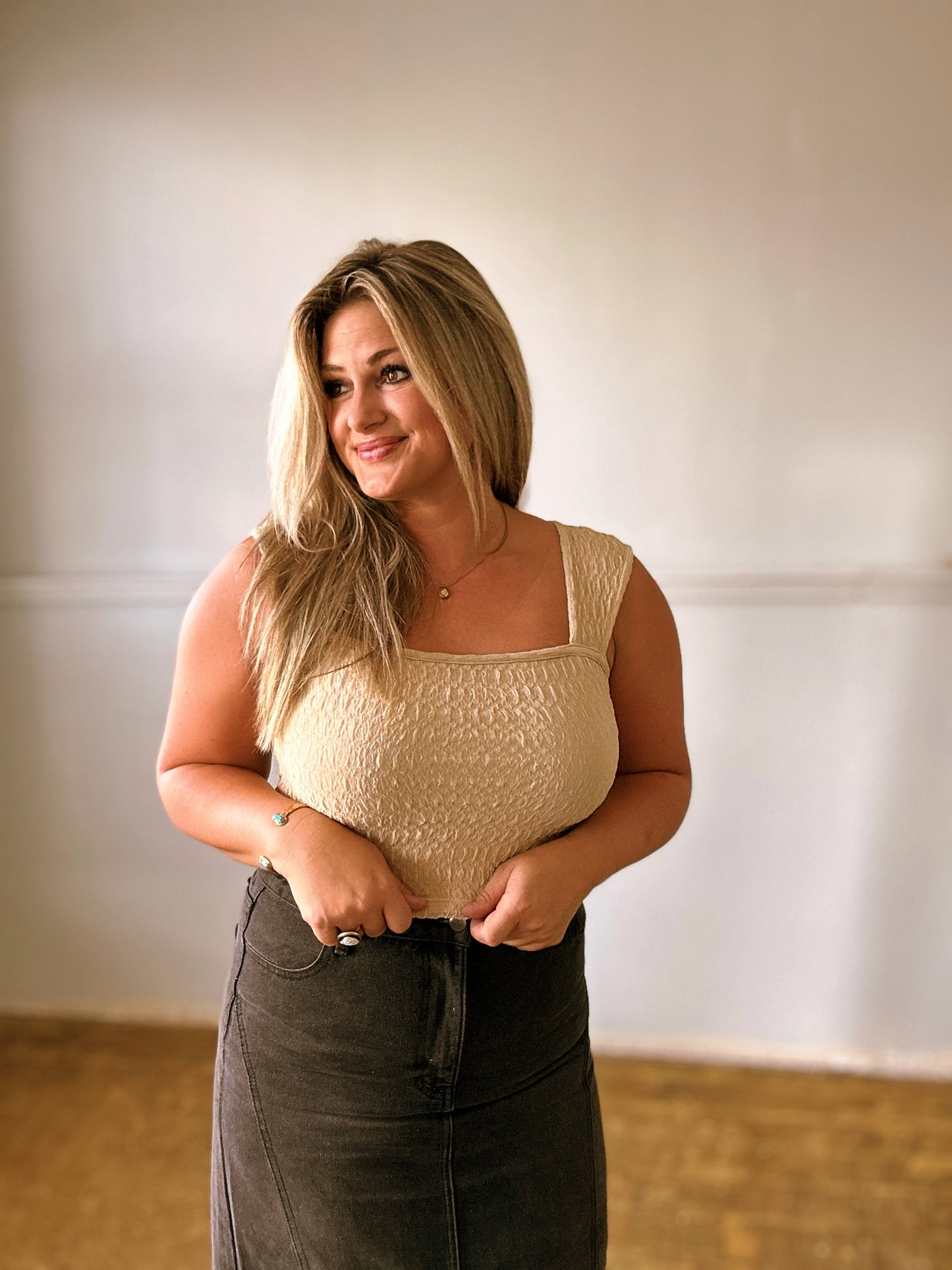 Ranchlands square neck tank
