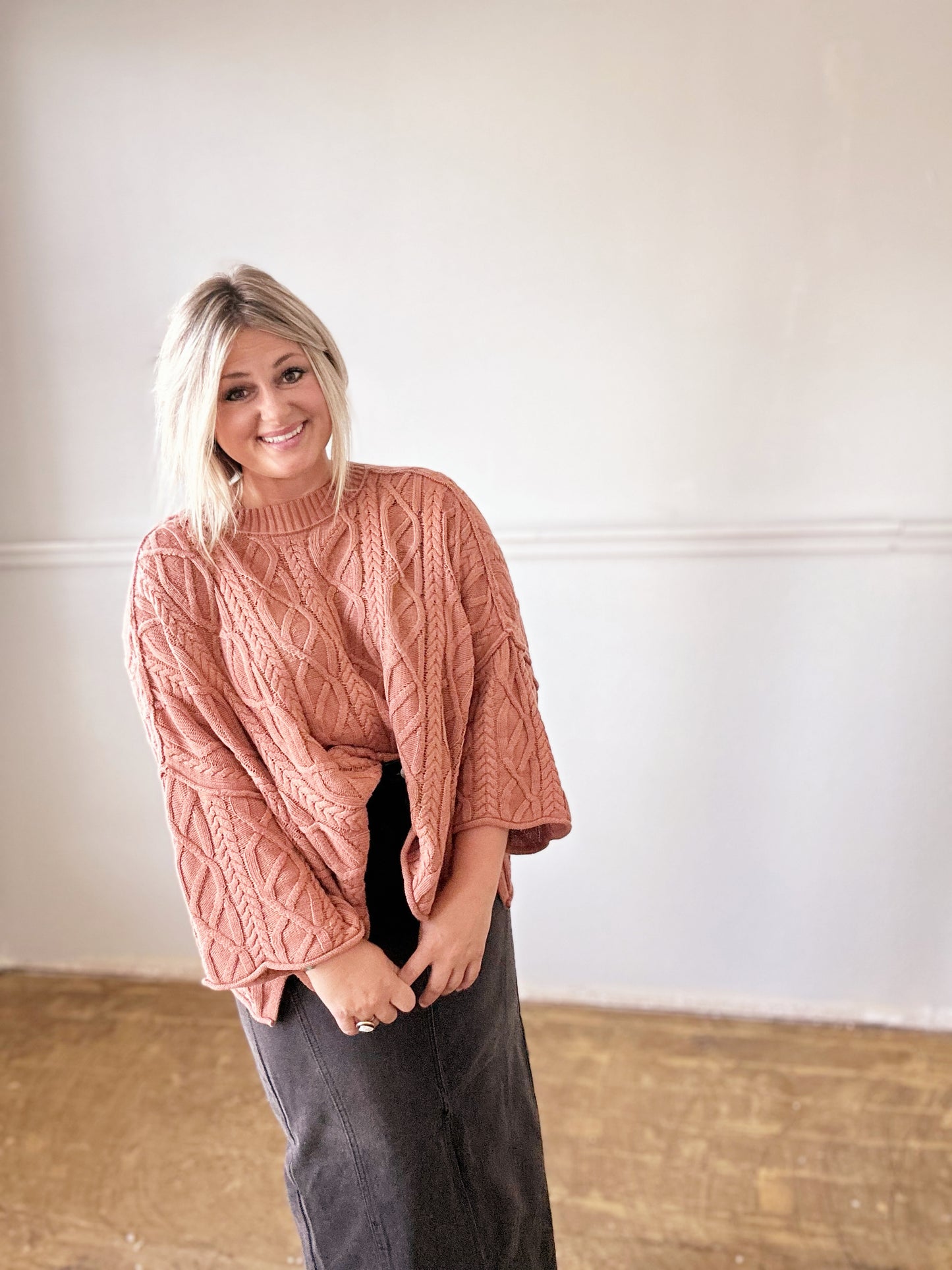 Sand & Canyon Sweater - Rust