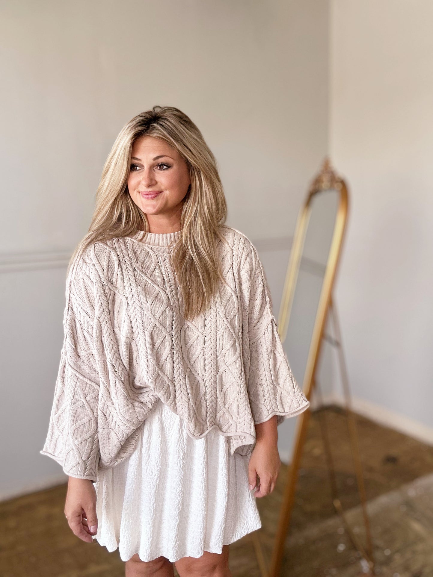 Sand & Canyon Sweater - Cream