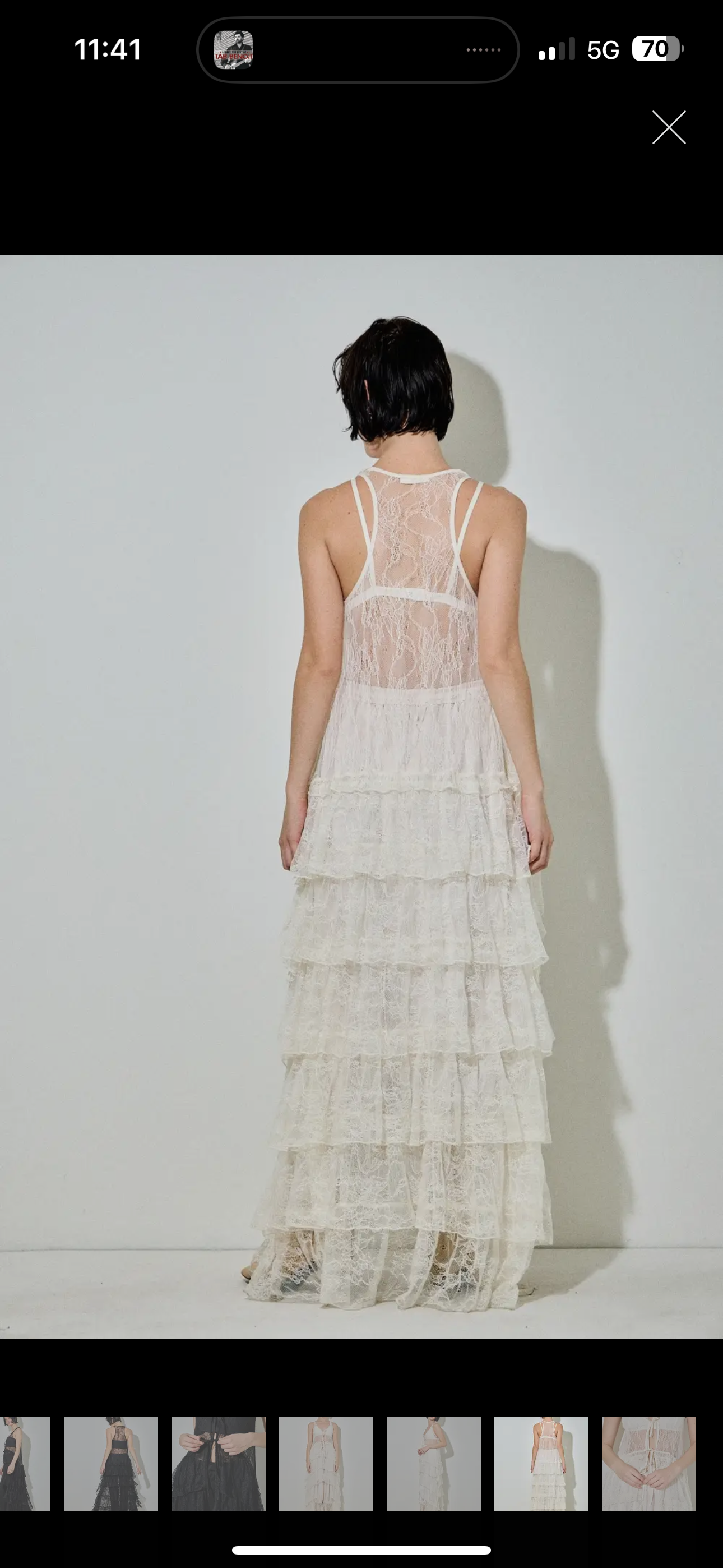 Prairie Moon Lace Duster