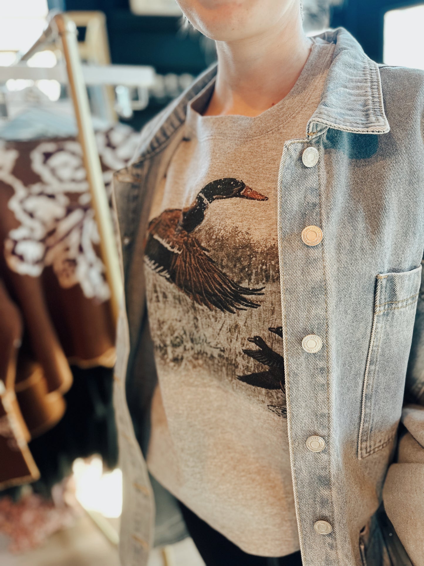 Vintage Mallard Pullover