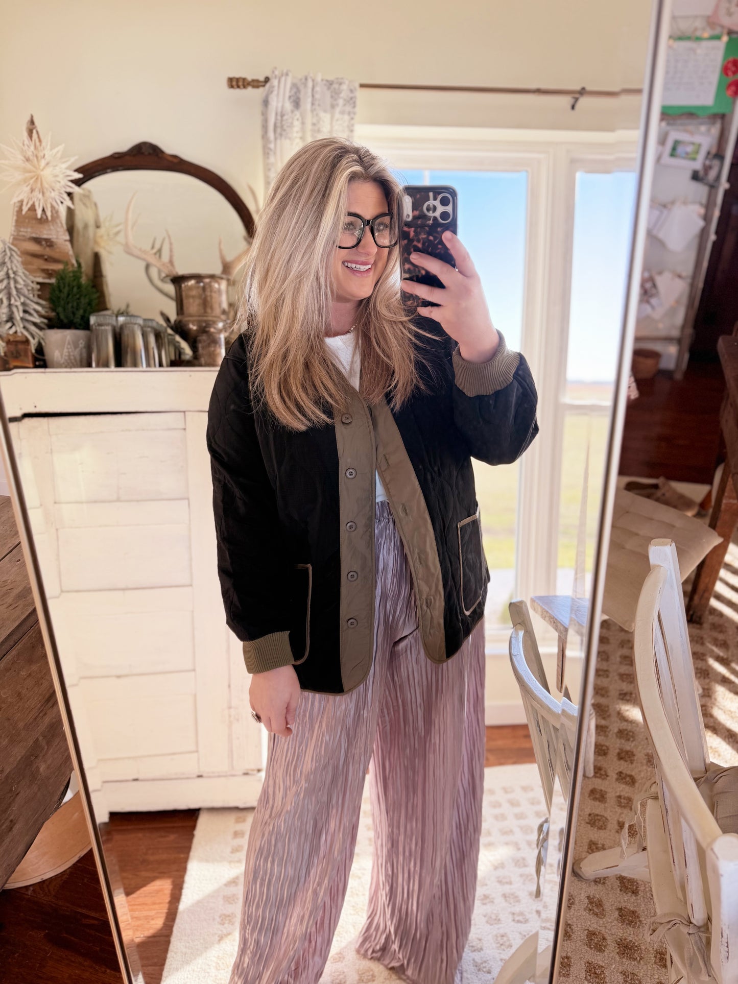 Prairie Line Soft Wash Top/Jacket