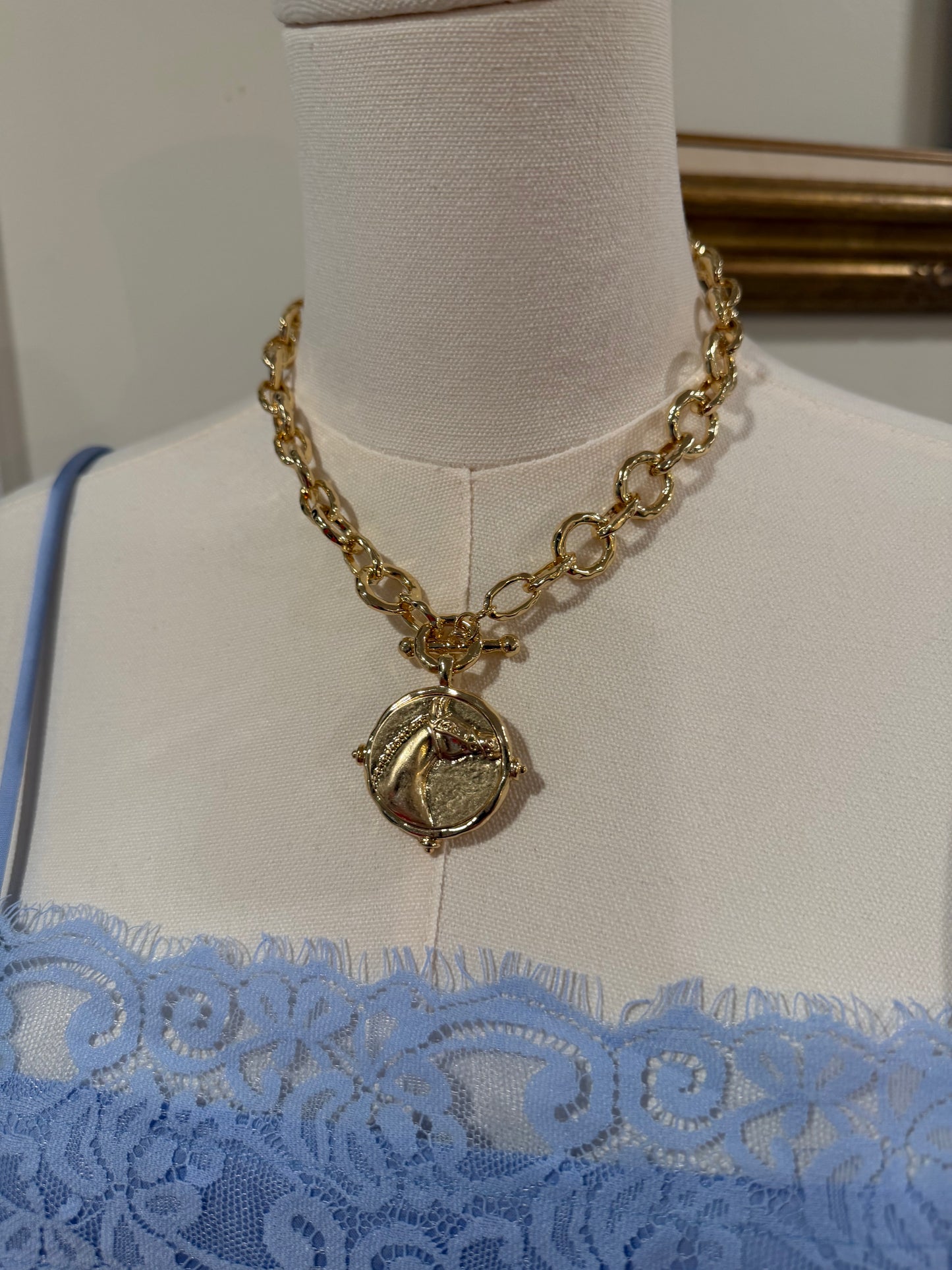 The Legacy Horse Medallion Necklace