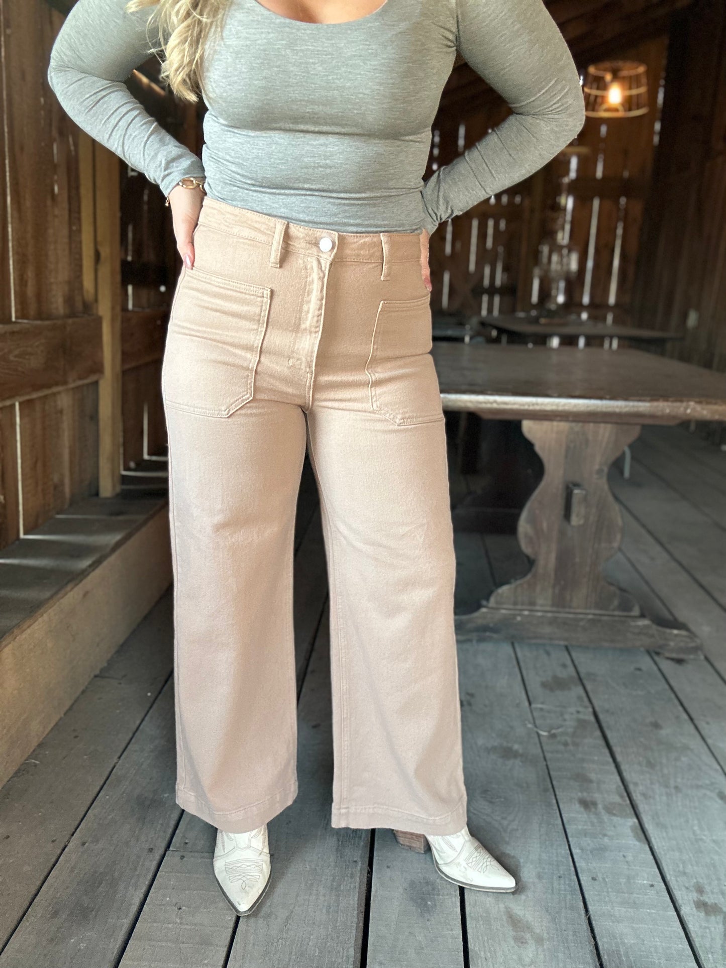 Polly’s Patch Pocket Jeans