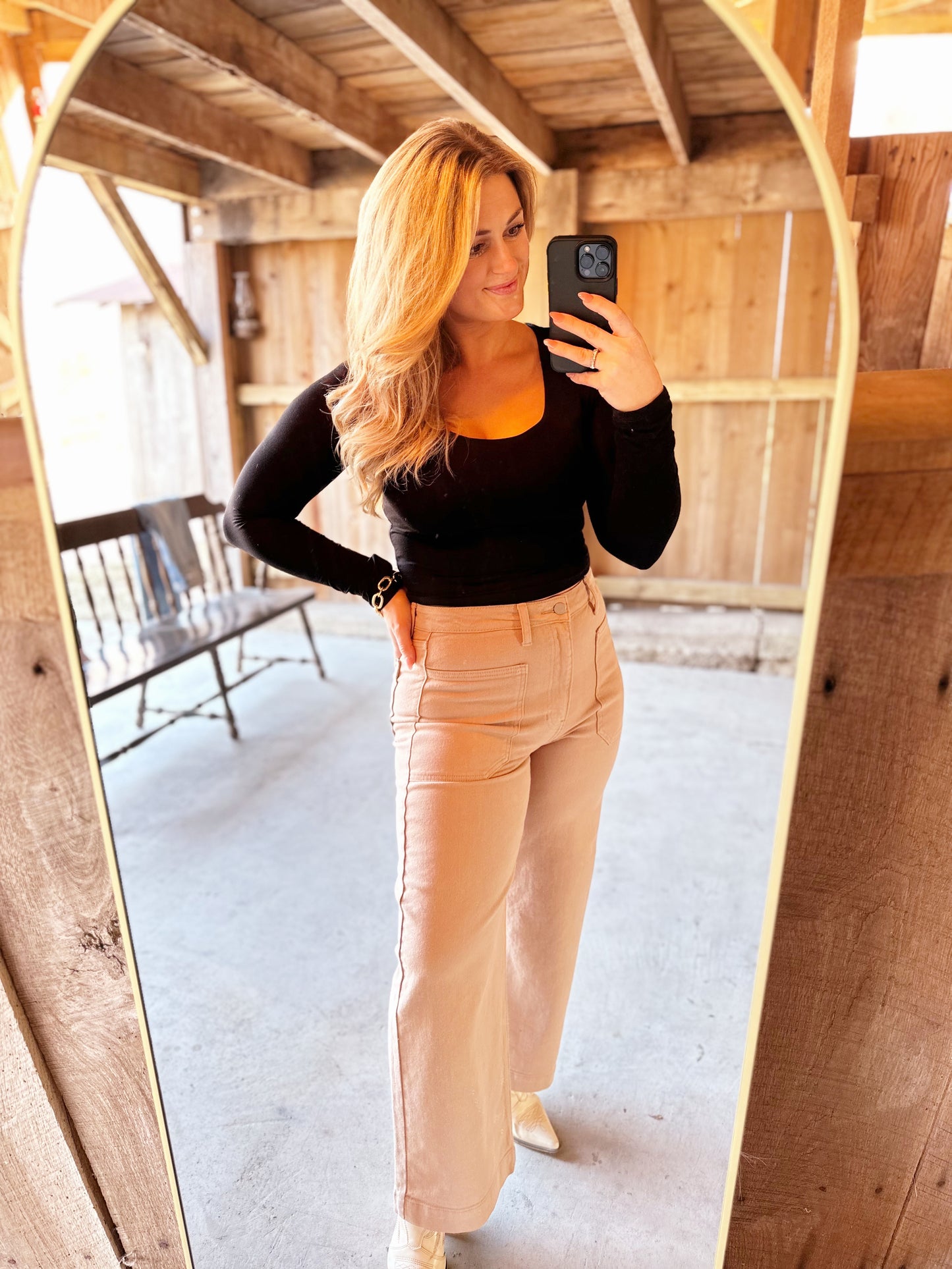 Polly’s Patch Pocket Jeans