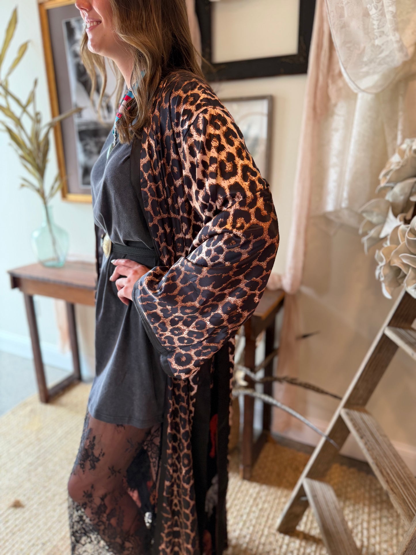 The High Plains Heiress Silk Kimono