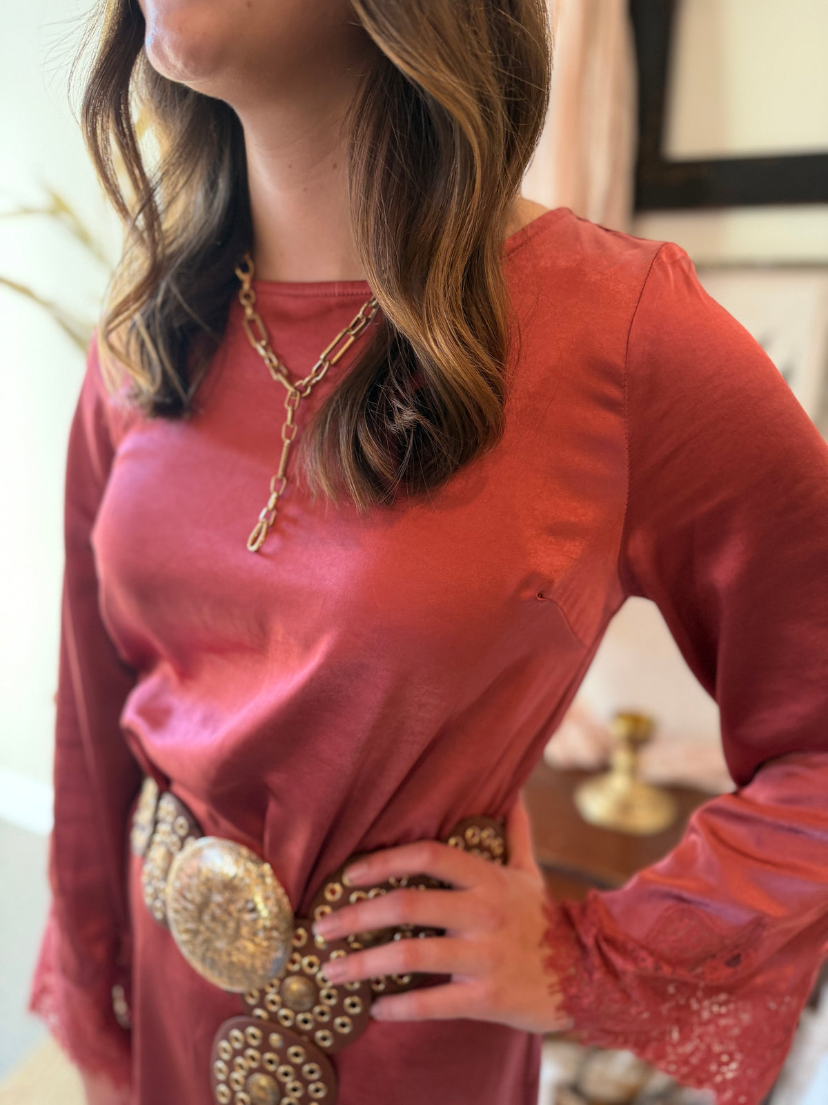 The Cranberry Estate Dress