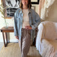 The Astor Dot Pants - Brown
