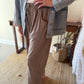 The Astor Dot Pants - Brown