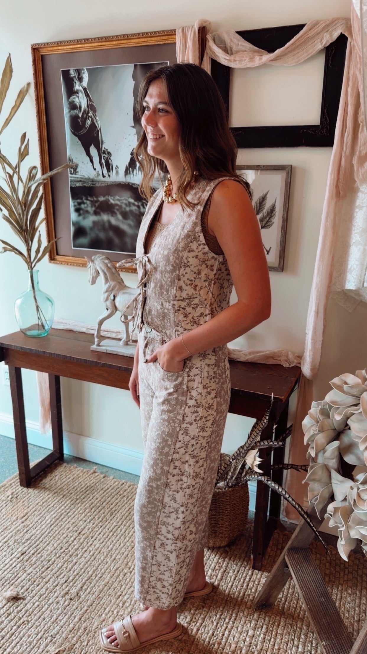 The Wren Tie Vest