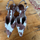 The Darleane Cowhide Heel