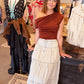 The Sienna Drape Top