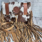 The Claire Cowhide Crossbody-Tan