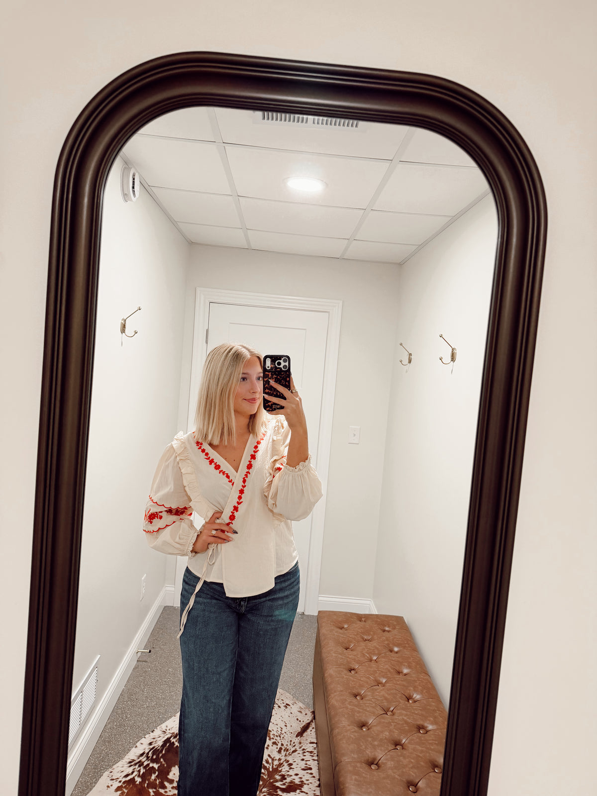 The Sonnet Blouse - Cream