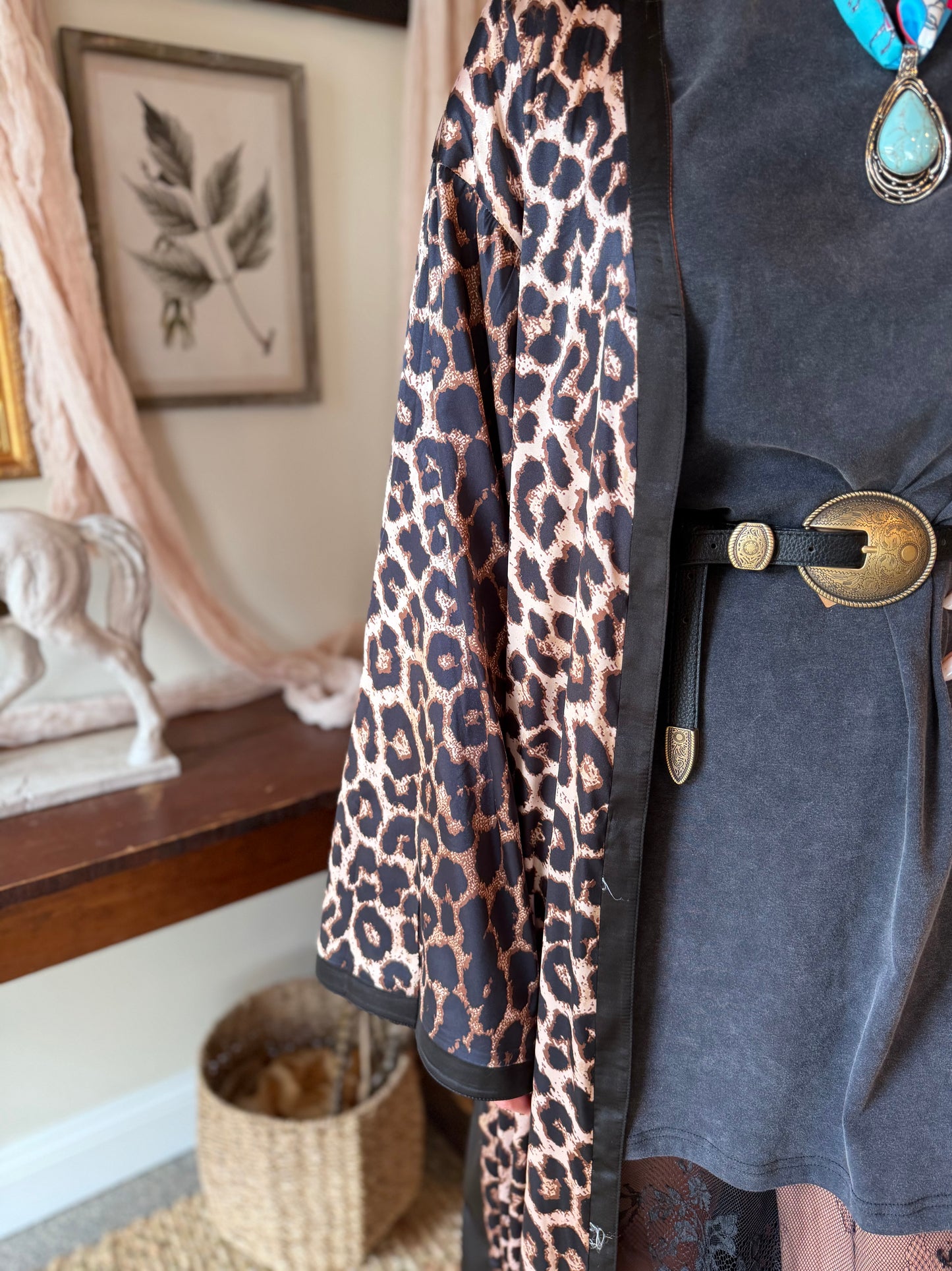 The High Plains Heiress Silk Kimono
