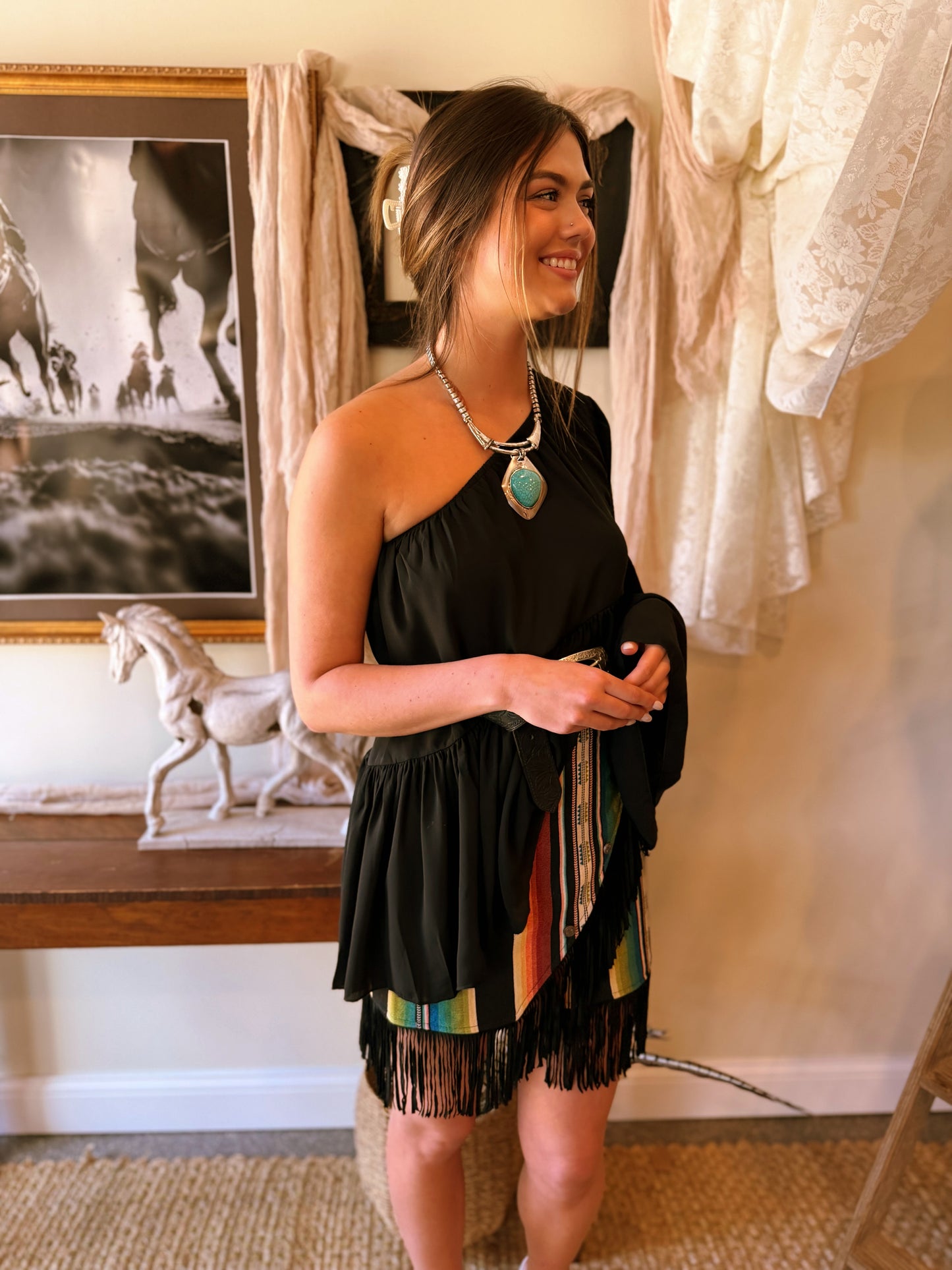 The Midnight Mirage Blouse
