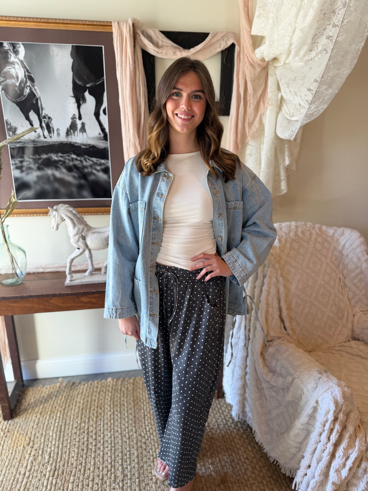The Astor Dot Pants