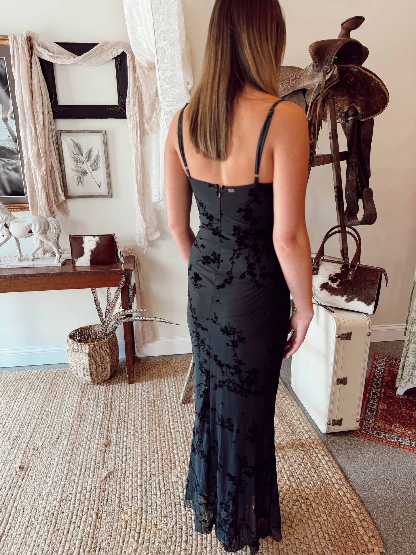 The Midnight Mesa Dress