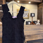 Textured Black Knit Tank