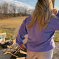 Switchback Purple Pullover
