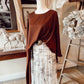 Dust & Diamonds Tunic - Dark Cocoa