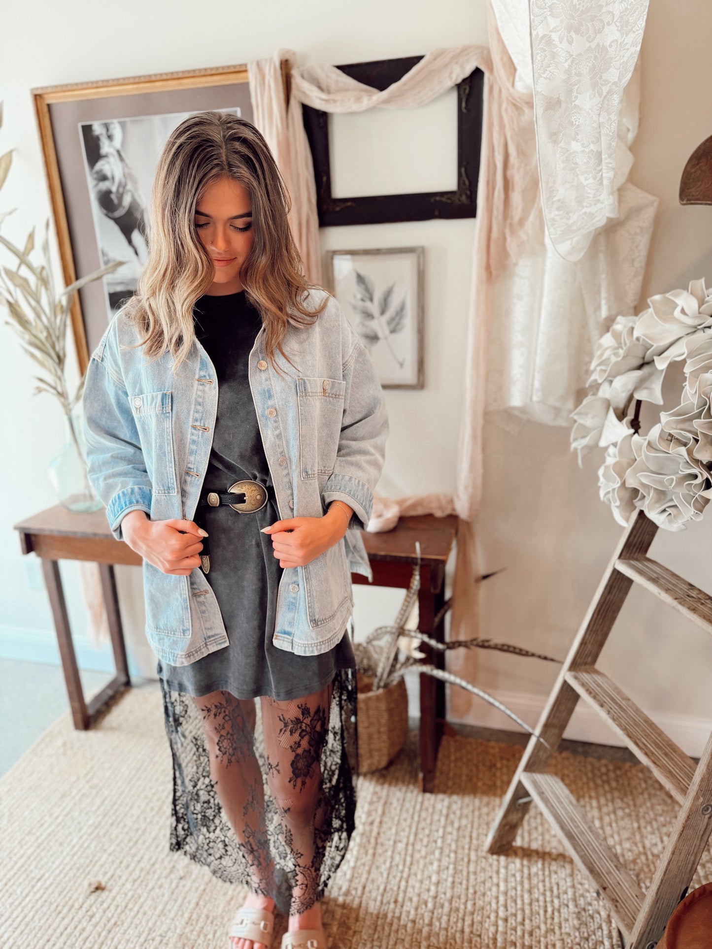 The Smoke Show Lace Dress