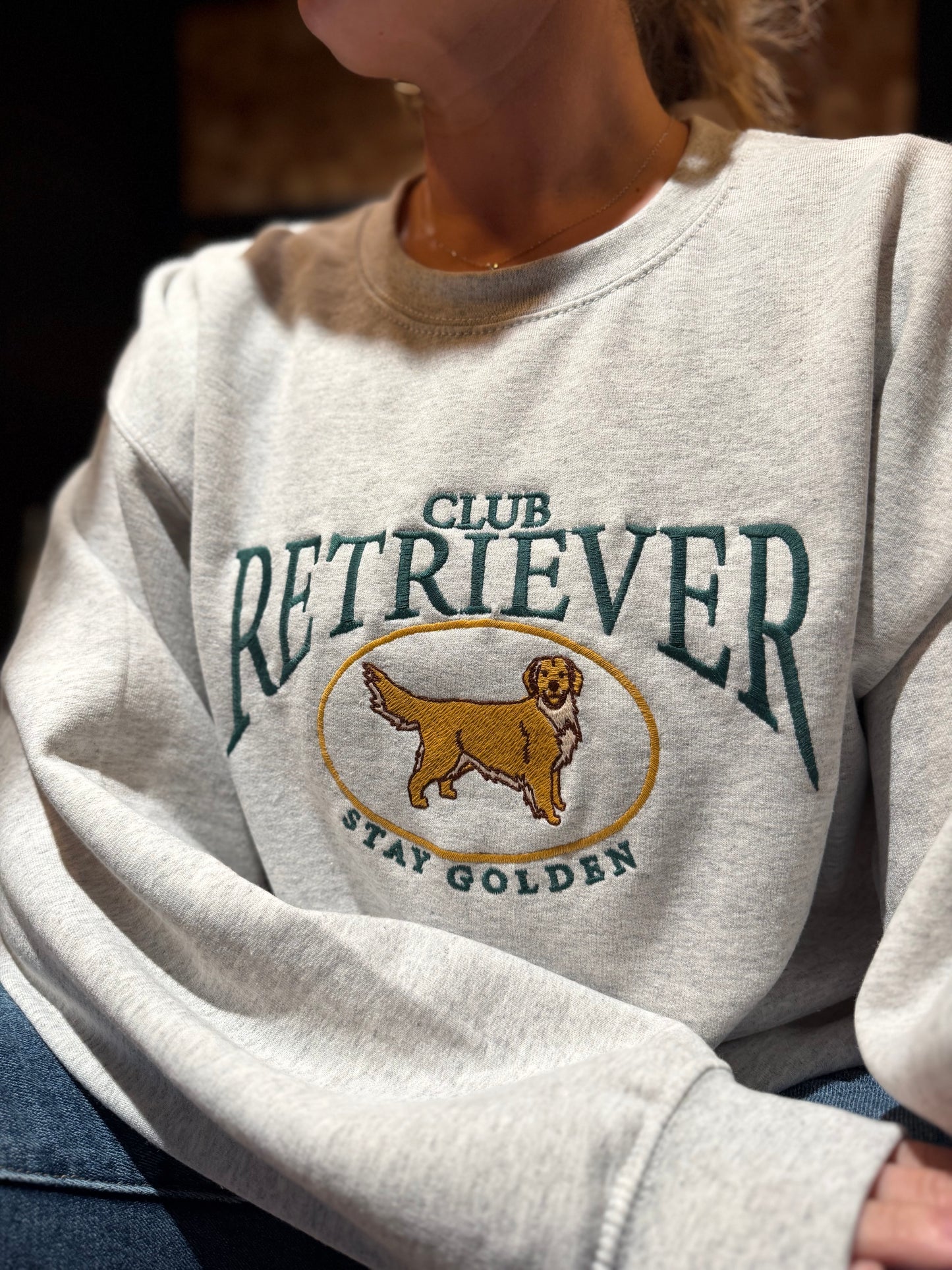 Retriever Club Oversized Pullover