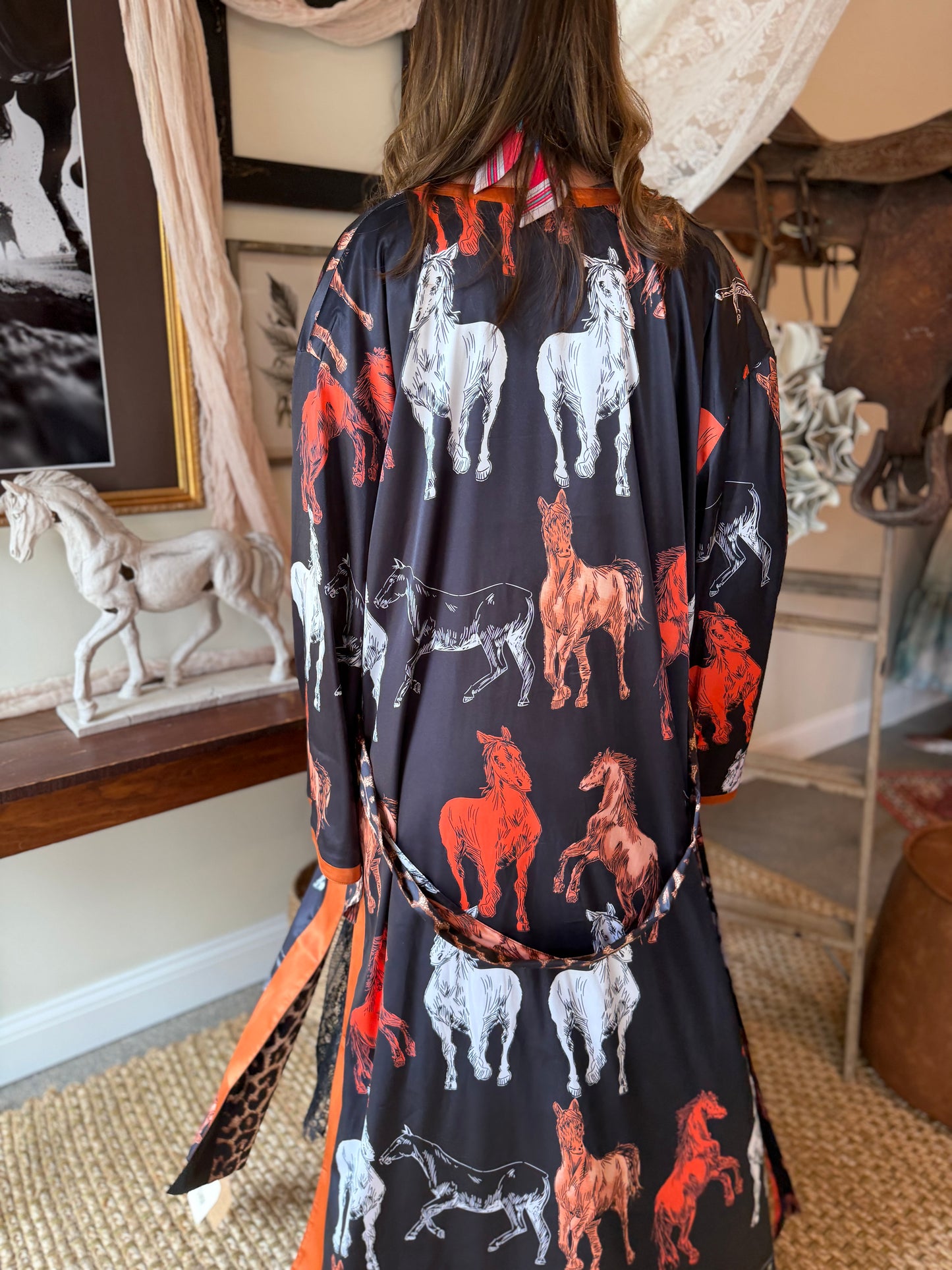 The High Plains Heiress Silk Kimono