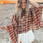Hawthorne Plaid Tie Blouse