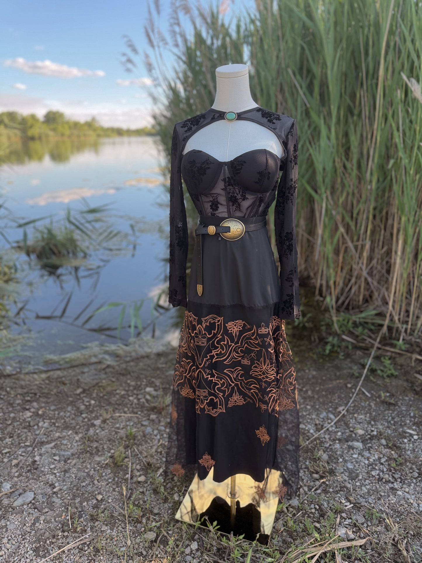 The Shadow Stitch Skirt