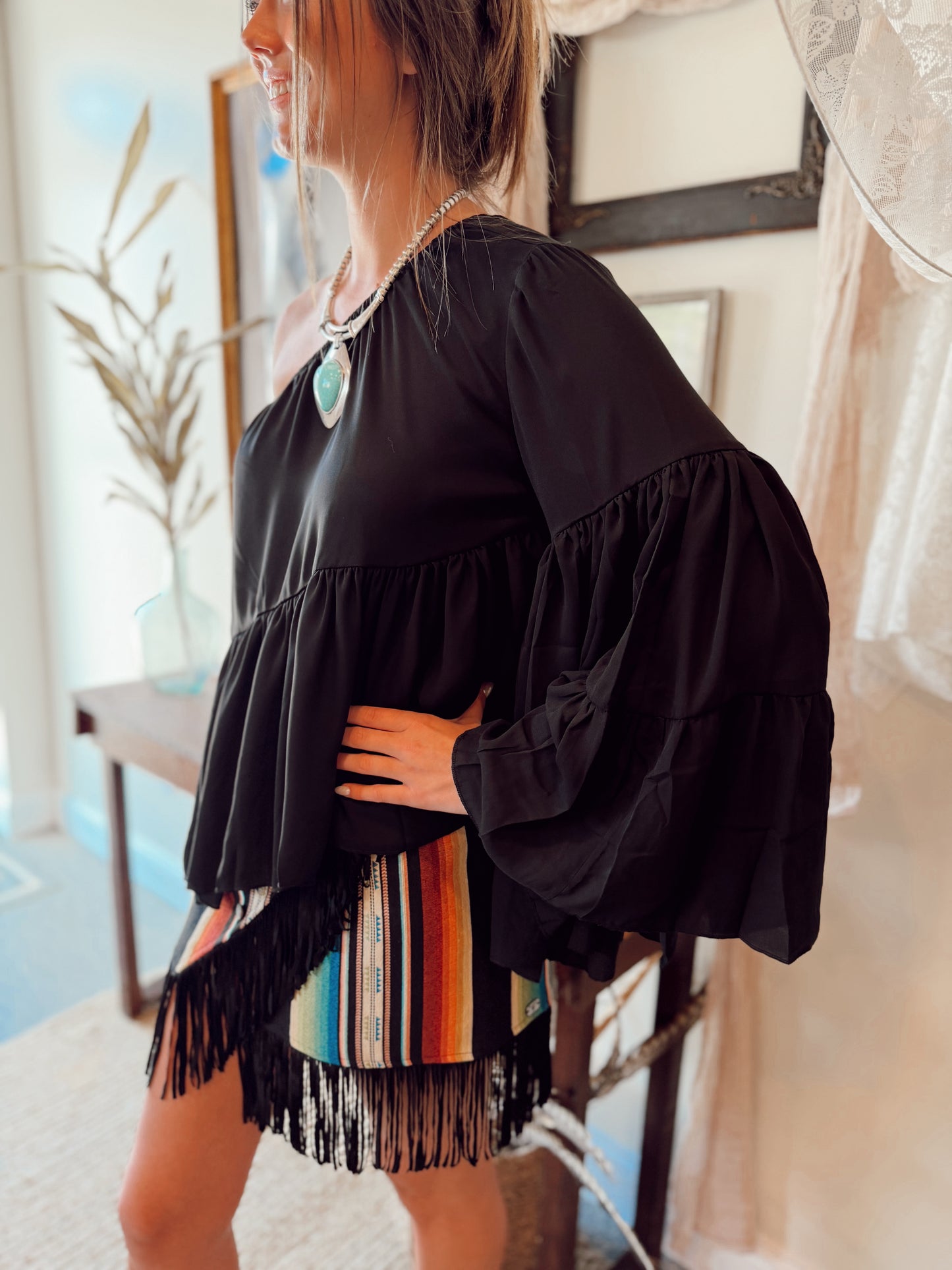 The Midnight Mirage Blouse