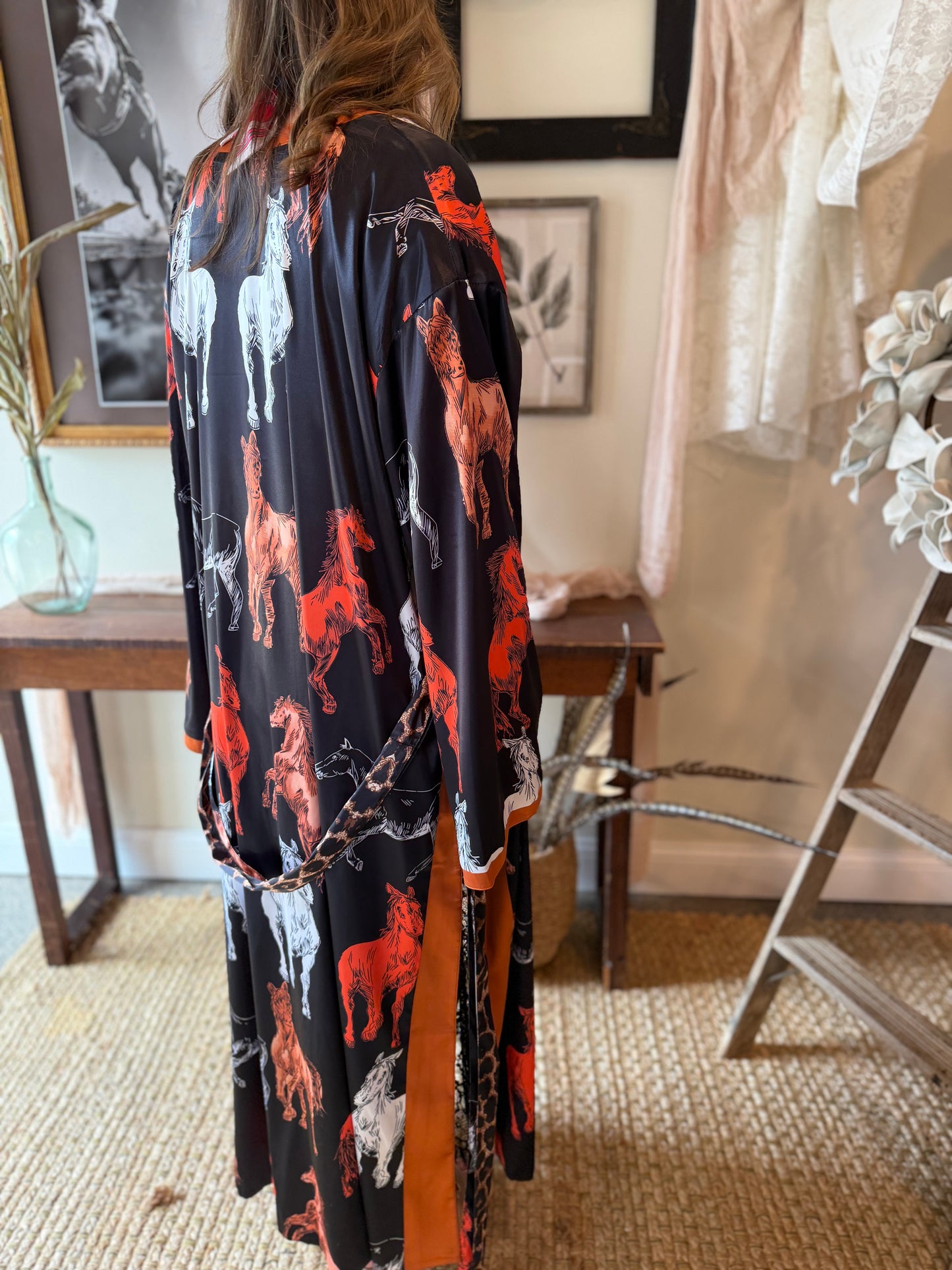 The High Plains Heiress Silk Kimono