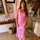 The Rosé Garden Maxi Dress