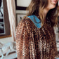 Dessert Bloom Cheetah Top