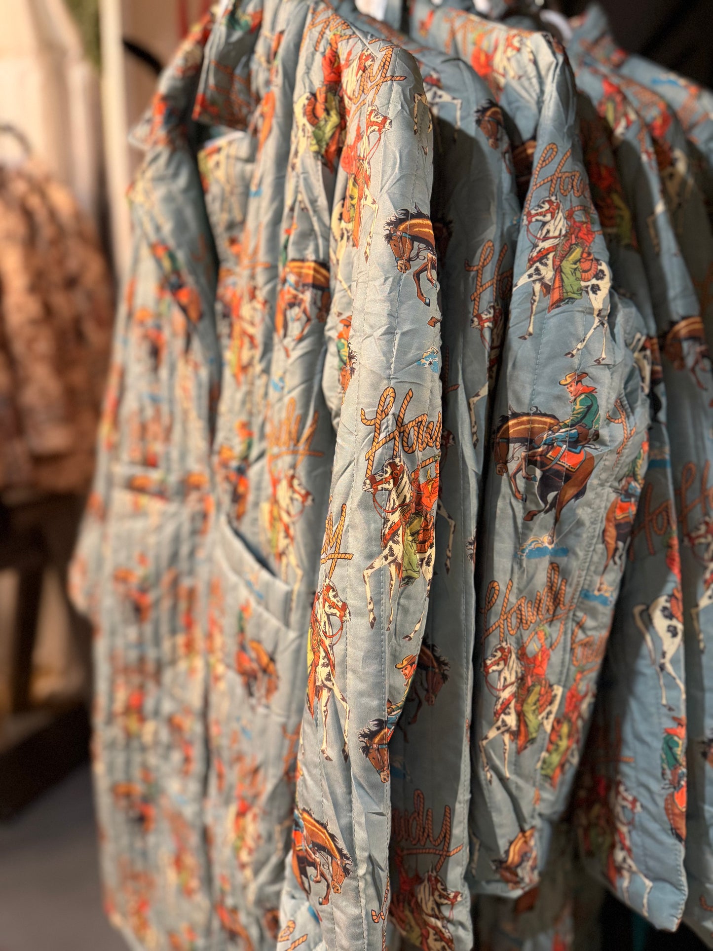 Howdy Quilted Cowboy Jacket