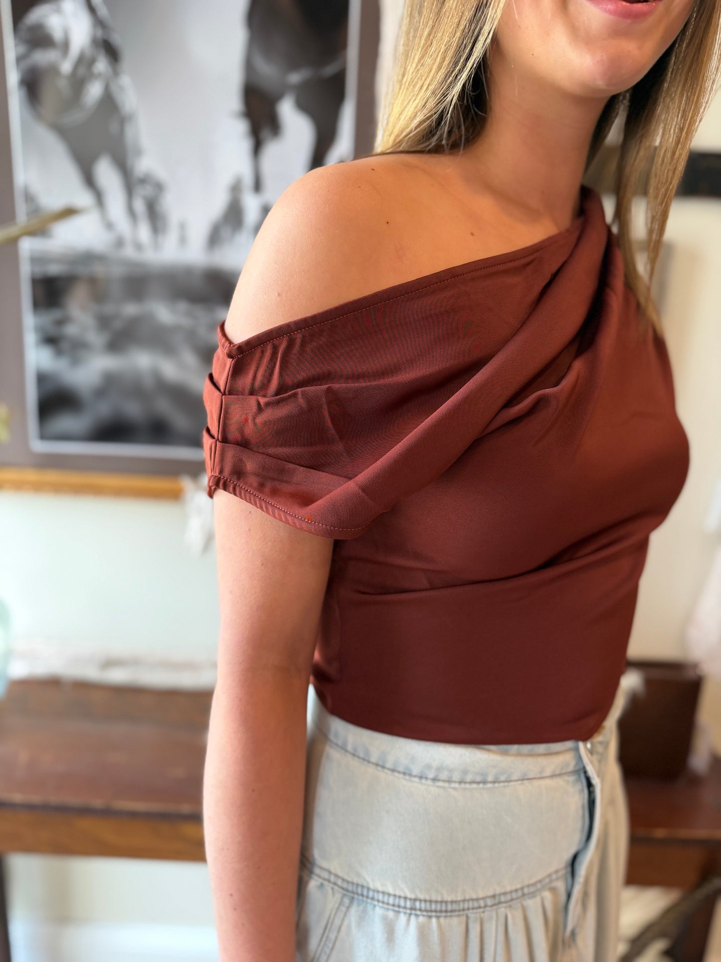 The Sienna Drape Top